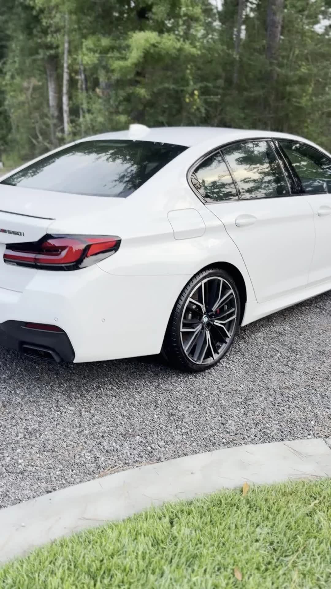 White BMW after a Tersus detail